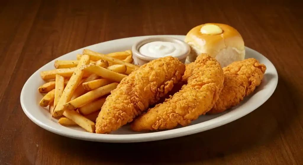 Texas Roadhouse kids Jr. Chicken Tenders