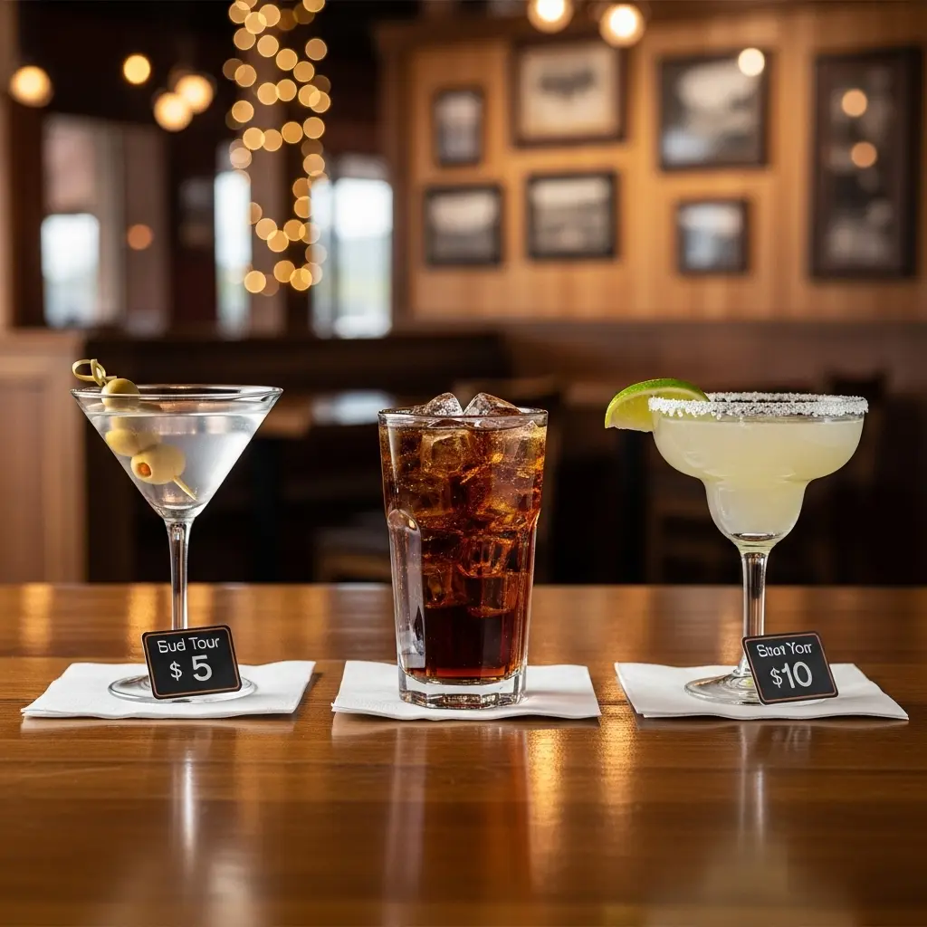 Texas Roadhouse Specialty Cocktails - Mixed Drinks