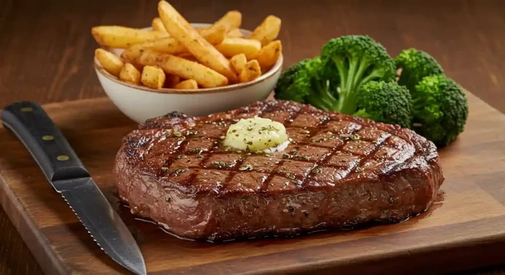 Texas Roadhouse Dallas Filet with two sides