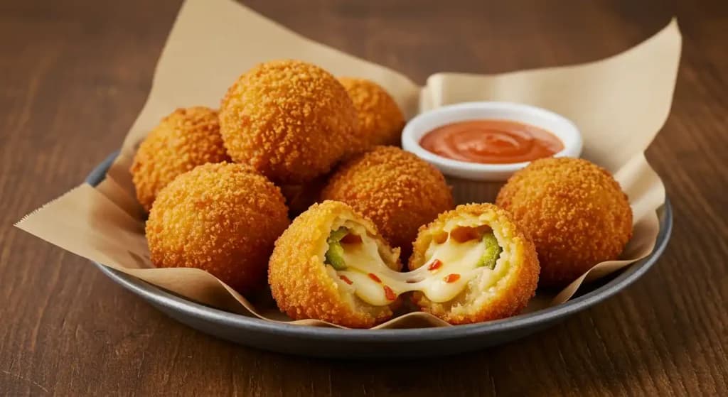 Texas Roadhouse Rattlesnake Bites served with ranch dressing