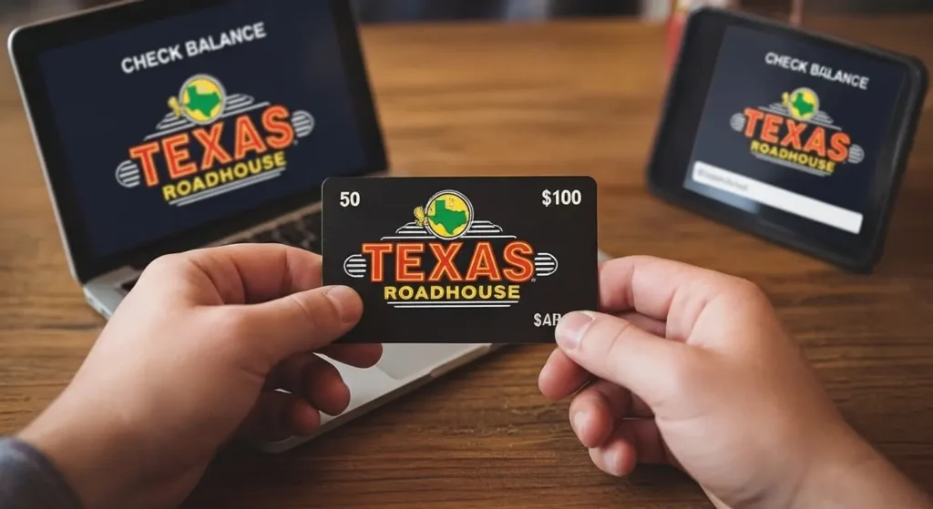 Check Texas Roadhouse Gift Card Balance 2026 (3 Easy Ways)