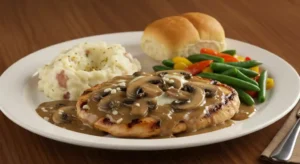 Portobello Mushroom Chicken - Texas Roadhouse Menu Item - $19.49