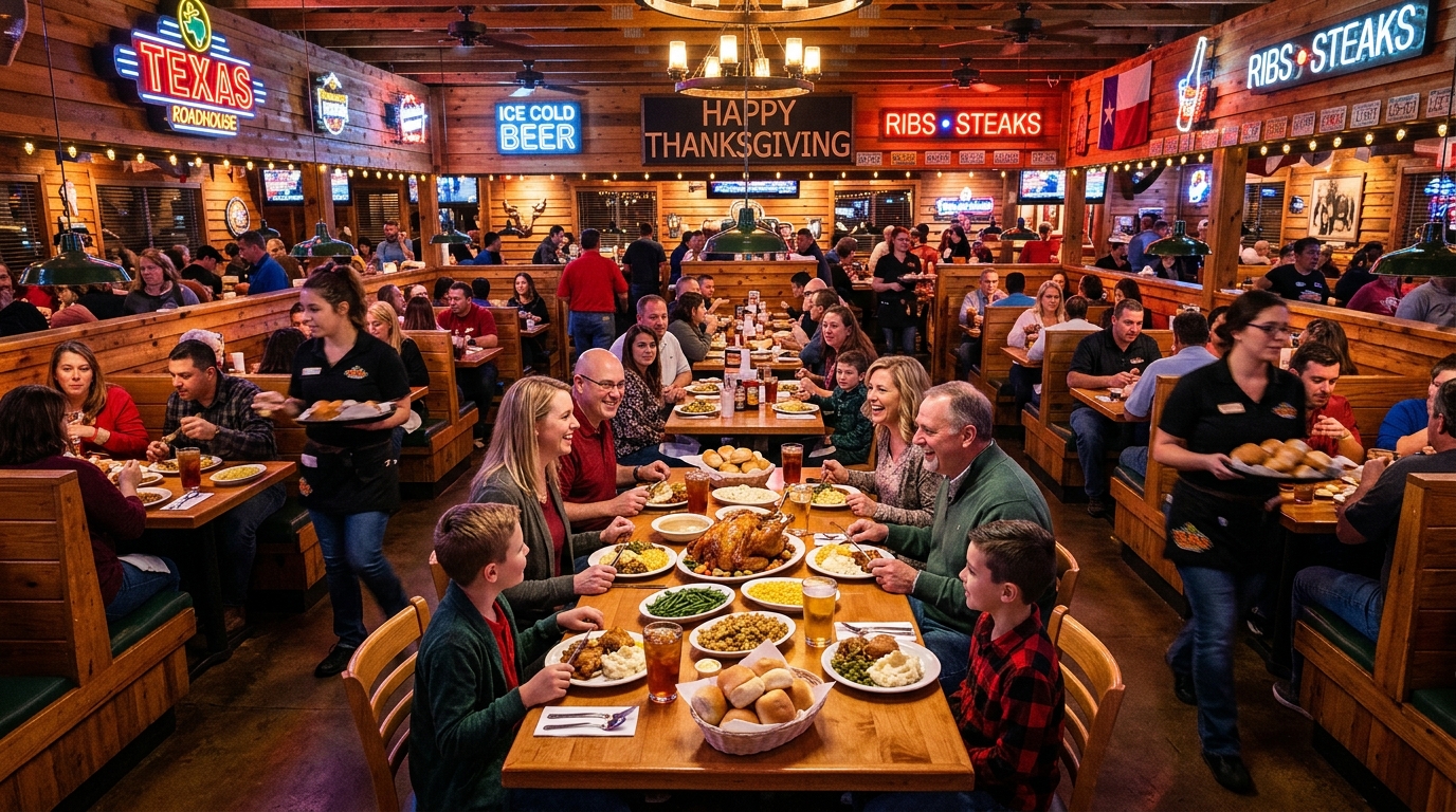 Texas Roadhouse Thanksgiving 2026: Hours, Menu & Ordering Tips